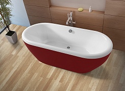 Riho Акриловая ванна DUA FS 180x86 с цветной панелью – фотография-2