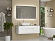 Misty Мебель для ванной Роял 120 подвесная белая матовая – фотография-16