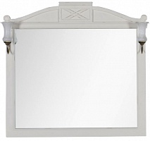 Demax Зеркало для ванной "Луизиана 110" blanco antic (173020)