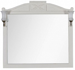 Demax Зеркало для ванной "Луизиана 110" blanco antic (173020) – фотография-1
