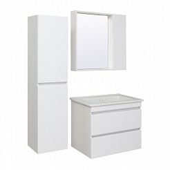 Runo Зеркало-шкаф для ванной Манхэттен 65 белый – фотография-5