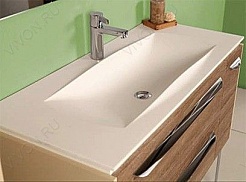Акватон Мебель для ванной "Блент 100" крем/дуб – фотография-3