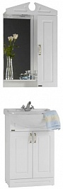 Водолей Мебель для ванной Капри 55 R – фотография-1