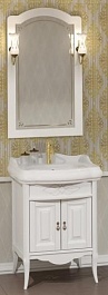 Opadiris Мебель для ванной Лоренцо 60 белая – фотография-1