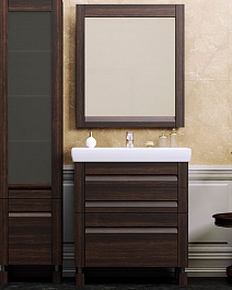 Opadiris Мебель для ванной "Лаварро 70" венге – фотография-1