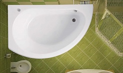Vagnerplast Акриловая ванна CORONA 160 L – фотография-4