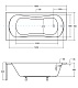 Besco Акриловая ванна Aria 160x70 – картинка-10