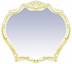 Misty Зеркало Tiffany 100 бежевое/сусальное золото – фотография-1
