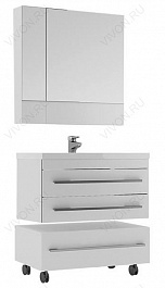 Aquanet Мебель для ванной Верона 75 белая подвесная (231017) – фотография-4