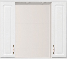 Style Line Зеркальный шкаф Олеандр-2 900/С белый