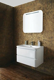 BelBagno Мебель для ванной ENERGIA 1000 Bianco Lucido, подсветка – фотография-5