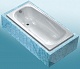 White Wave Стальная ванна "Italica 170" с подлокотниками – фотография-7