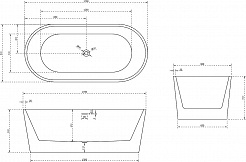 ABBER Акриловая ванна AB9209 170x80 – фотография-7