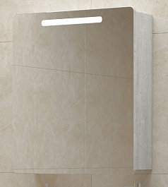 Corozo Зеркало-шкаф Остин 50/С, пайн белый – фотография-1