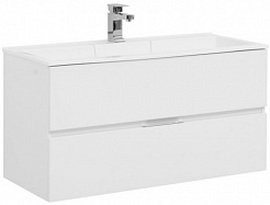 Aquanet Мебель для ванной Алвита 100 белая – фотография-5