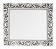 Водолей Мебель для ванной "Кармен 105" белая/серебро, зеркало в раме Версаль – фотография-4