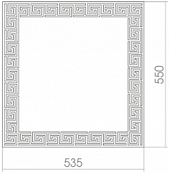 Mixline Зеркало Шарм Греция 53.5 – фотография-2