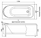 Aquanet Акриловая ванна Nord 160 см – картинка-16