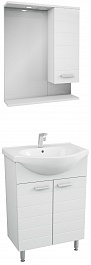 Merkana Мебель для ванной комнаты Таис 60 R белая – фотография-1