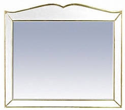 Misty Мебель для ванной "Анжелика 100" бежевая сусальное золото – фотография-4