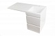 Style Line Мебель для ванной подвесная Даллас 110 Люкс R, белая PLUS	 – фотография-21