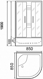 Parly Душевая кабина TM911P – фотография-2