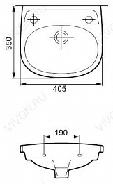 Cersanit Раковина Eko 40 L – фотография-3