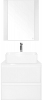 Style Line Мебель для ванной Монако 60 Plus осина белая/белое лакобель