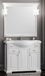 Opadiris Мебель для ванной Риспекто 100 цвет 9003 (белый матовый) – фотография-1