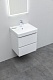 Aquanet Мебель для ванной Вега 50 подвесная белая глянцевая – фотография-34