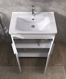 Vigo Мебель для ванной Nova 600 белая – фотография-8