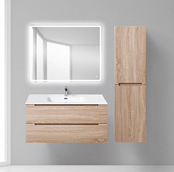 BelBagno Мебель для ванной ETNA 1000 Rovere Bianco – фотография-2