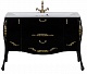 Aquanet Комплект Мебели "Виктория 120" черный/золото – картинка-21