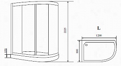 Timo Душевая кабина ILMA-902 L – фотография-3