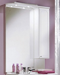 Акватон Зеркальный шкаф для ванной "Майами 75" R – фотография-1