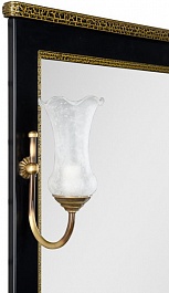 Aquanet Мебель для ванной Валенса 70 черный краколет/золото (180462) – фотография-8