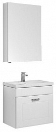 Aquanet Мебель для ванной "Рондо 70" белый (1 ящик) камерино – фотография-7