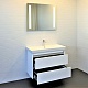 Comforty Мебель для ванной Дублин 90 подвесная белая – фотография-14