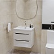 Mixline Мебель для ванной Лайн 60 L подвесная белая – картинка-23