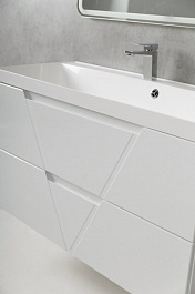 BelBagno Тумба с раковиной VITTORIA 900 Bianco Lucido – фотография-9