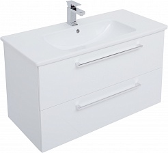 Dreja Мебель для ванны GIO 100 белый глянец – фотография-4