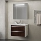  Мебель для ванной Фреш 80 белый/коричневый – фотография-10
