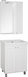 Style Line Мебель для ванной Канна 60 Люкс (Como) белая – фотография-1