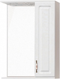 Style Line Зеркальный шкаф Олеандр-2 550/С белый – фотография-1
