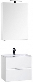 Aquanet Мебель для ванной Алвита 70 белая – фотография-1