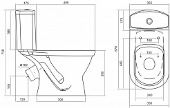 Santek Унитаз-компакт Алькор 1WH302196 – фотография-6