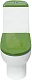 Sanita Luxe Унитаз-компакт Best Color Green с микролифтом – фотография-13