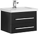 Aquanet Мебель для ванной "Сиена 60" черная подвесная (196499) – фотография-11