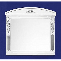 Водолей Мебель для ванной "Версаль 105" белая/серебро – фотография-4