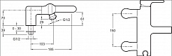 Jacob Delafon Смеситель для ванны Singulier E10868-CP – фотография-2